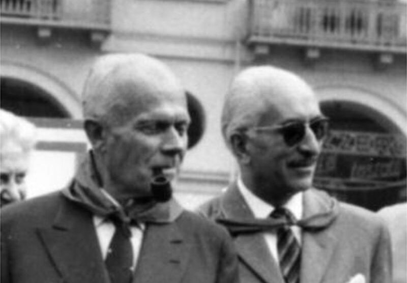 Giovanni Battista Stucchi con Sandro Pertini