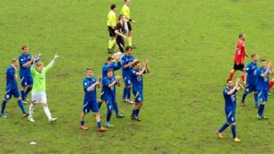 Calcio, il Seregno festeggia la permanenza in serie D