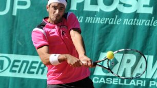 Potito Starace a Monza (foto Danilo Recalcati/Challenge Atp 2012)