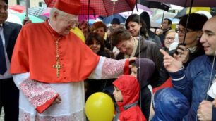 L’arcivescovo Scola a Giussano:
«La Brianza è fede, carità e amore»