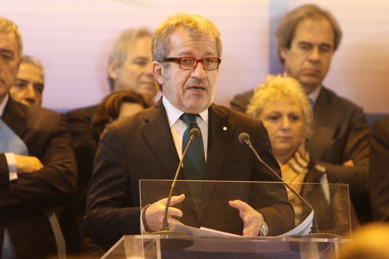 Il presidente Roberto Maroni
