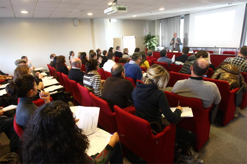 Alcuni dei partecipanti all’incontro in Camera di commercio