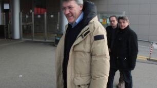 Maurizio Landini entra alla STMicroelectronics di Agrate Brianza