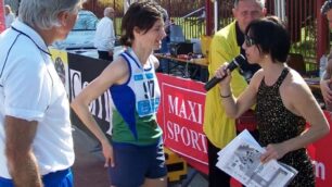 Podismo: Maria Vrajic, vincitrice della 100 km di Seregno, intervistata al traguardo