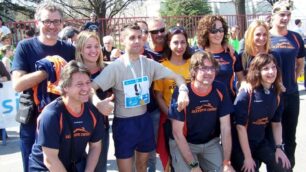 Podismo: Francesco Milella al traguardo della 100 km di Seregno, con i portacolori dei Runners Desio