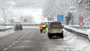 Due puerpere bloccate dalla neveJassmine ha fretta di nascere