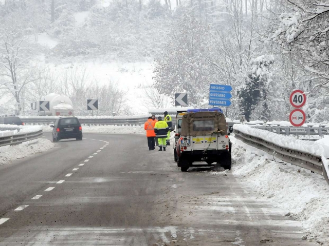 Due puerpere bloccate dalla neveJassmine ha fretta di nascere