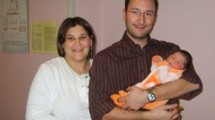 Carate, è rosa il primo fioccodel 2010: Ilaria è nata all’1.20