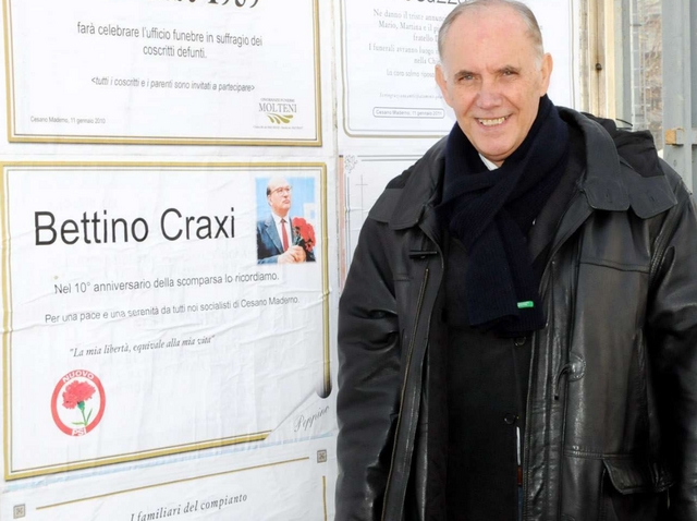 Da Hammamet a Cesano, decinedi epigrafi per ricordare Craxi