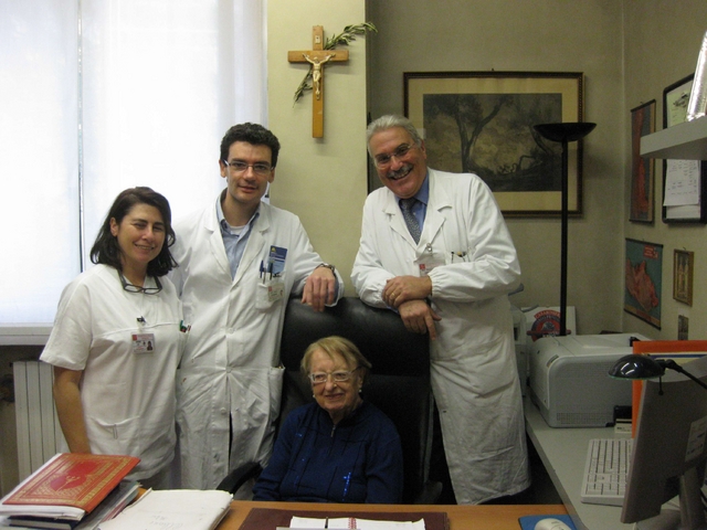 Operata a 95 anni:«Sono come rinata»