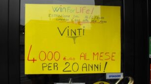 «Win for life», fortunato a Nova4.000 euro al mese fino al 2030