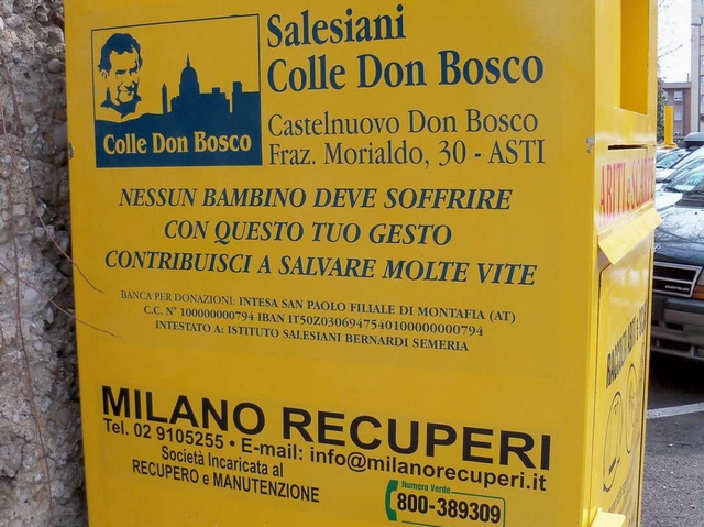 Giallo dei cassonetti salesianiC’è aria di truffa a Vedano