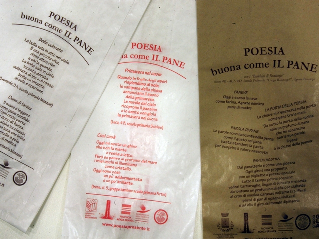 Se la poesia è buona come il paneI versi degli studenti in panetteria