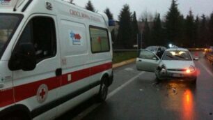 Brugherio, tir si tamponanodue feriti, uno in codice rosso