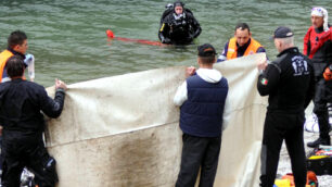 Limbiate, sub vede l’amicomorire nel lago di Lecco