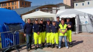 Seregno: la Protezione civilefa il pieno di gente in piazza