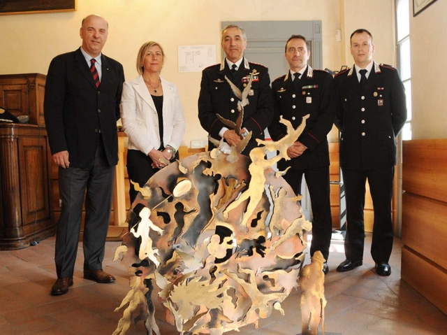 Cesano, monumento ai carabinieriIl ricordo del maresciallo d’Immè