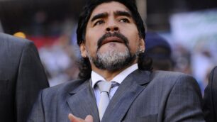 Calcio, Diego Armando Maradonaquando fu tifoso del Triante