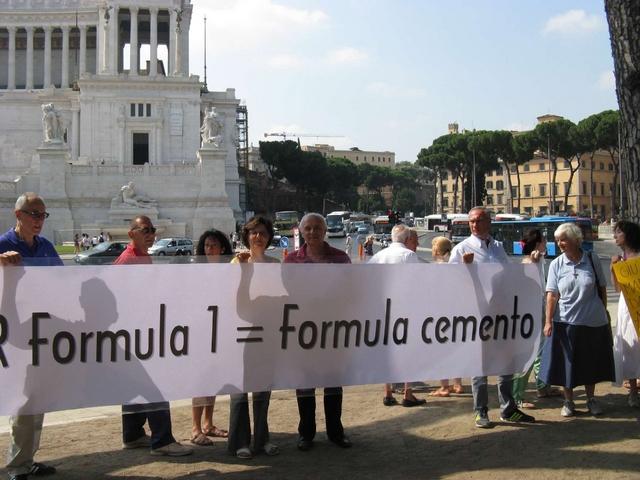 Uniti contro il Gp dell’Eur
La protesta di Monza e Roma