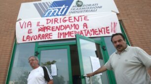 Brugherio, occupata la MarzoratiLavoratori contro la chiusura