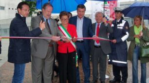 Vedano: sabato scorsoinaugurata la piazza Sabin