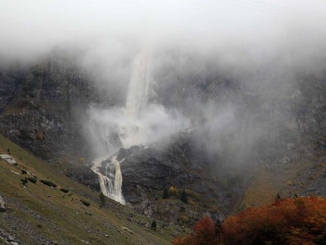 Gli ultimi saltidelle Cascate del Serio