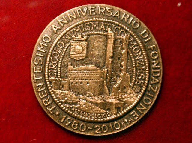 Circolo numismatico monzese:trent’anni e una festa in città