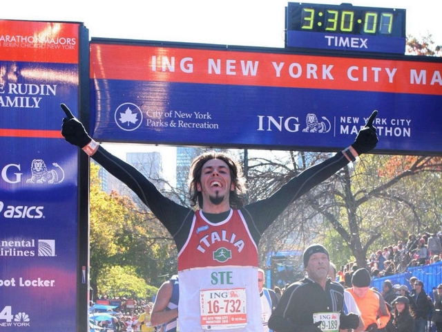 Vedano: Stefano Meregalli,<Maratona di NY, splendida>