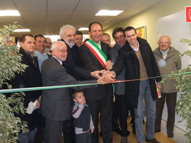 Macherio, inauguratoil nuovo Poliamublatorio