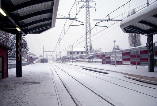 Treni pendolari fermi o a singhiozzoL’inferno bianco ferma i convogli