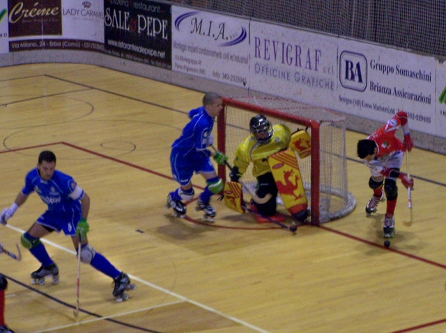 Hockey, rimonta e sesto postoIngraph Seregno batte Molfetta