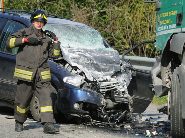 Uno schianto in auto a MissagliaMuore ex cestista di Lesmo