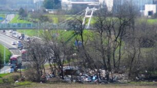 Muggiò, parco di Grugnotortooccupato da carovana di Rom