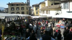 Polenta da passeggioalla Fiera di Gandino