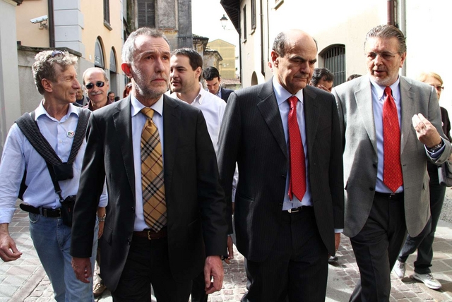 Pier Luigi Bersani a Vimercate«Servono politiche industriali»