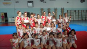 Ginnastica, gara di squadrePoli Bernate, incetta di podi