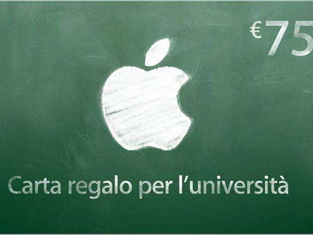 «Back to school» Promozione Apple
