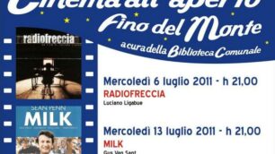 Cinema all’apertoa Fino del Monte