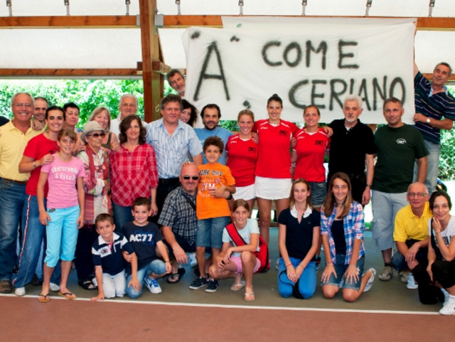 Tennis Ceriano vola in serie A2Ragazze vincenti battono Trento