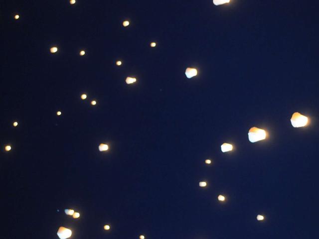 Lanterne volanti e falconieri per Ferragosto in Valle Imagna