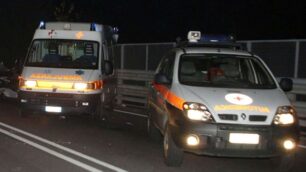 Concorezzo, incidente nella notteQuattro feriti in crash a Monza
