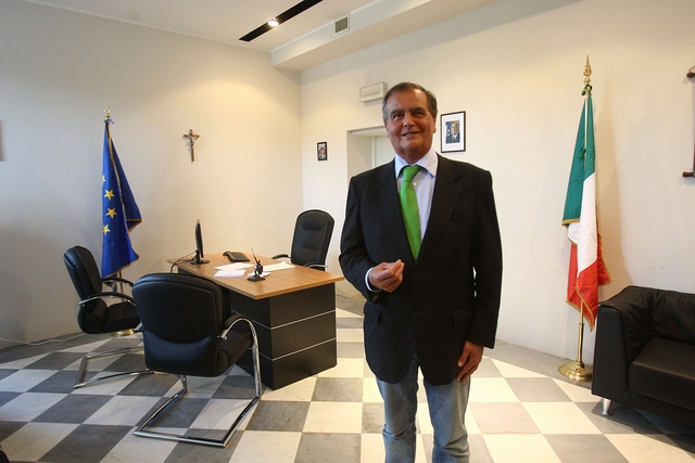Villa reale, inaugurati i ministericon Bossi, Tremonti e Calderoli