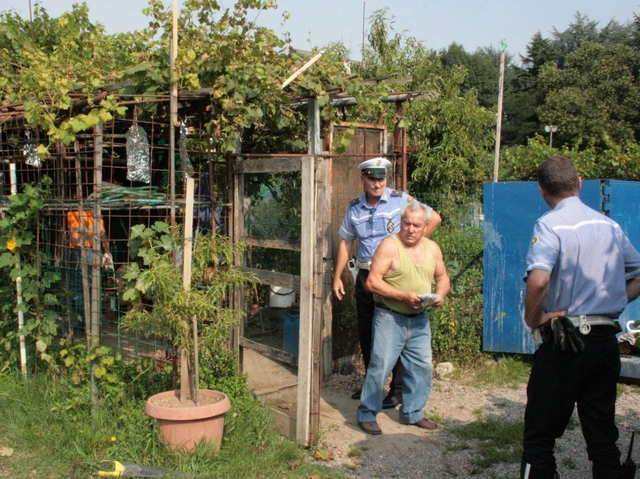 Seregno: demolite tre baraccheabusive negli orti comunali