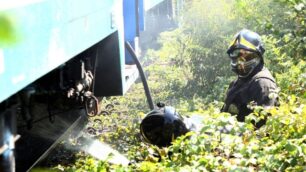 Rischio fiamme sul ”Besanino”Guasto tra Arcore e Villasanta