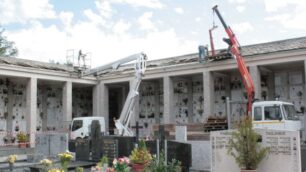 Seregno: nuovo furto al cimiteroRubati trecento metri di pluviali