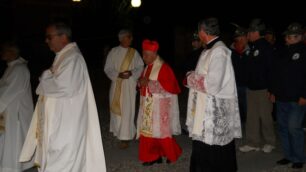 Triuggio: cardinale Tettamanziai vespri della festa patronale