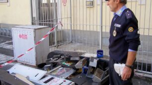 Seregno: recuperate dai vigilislot machine, forse rubate