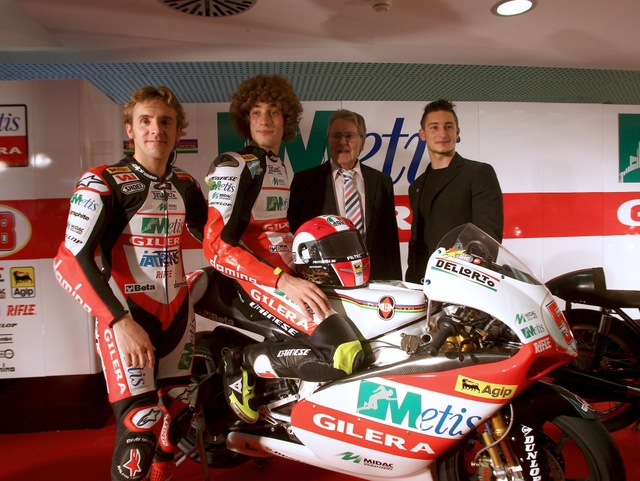 SuperSic ricordato anche a ArcoreNel 2008 campione con la Gilera