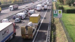 Incidente tra Agrate e MonzaA4 in coda, consigli di Autostrade