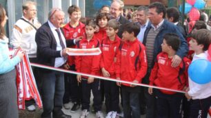 Città di Monza: la festaper il nuovo campo